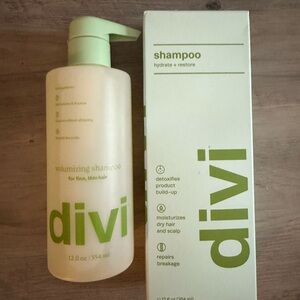 2 bottles divi shampoo